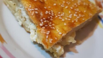 Foodbook #670 Greek feta cheese bread