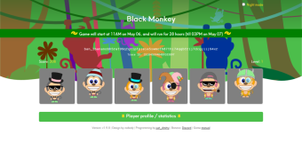 Earn BANANO by playing the BANANO Faucet Game 'Black Monkey' - Round 6 about to start!