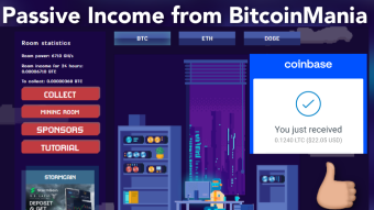 Earning Passive Income through BitcoinMania Game (My first significant Withdrawal)