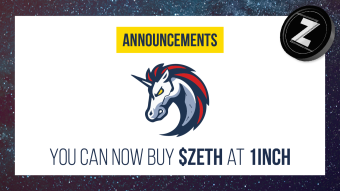 $ZETH on 1inch