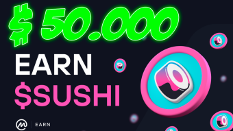 AIRDROP $50,000 SUSHISWAP COINMARKETCAP - WIN TOKENS SUSHI