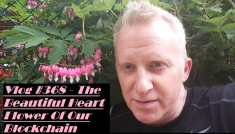 Vlog #368 - The Beautiful Heart Flower Of Our Blockchain