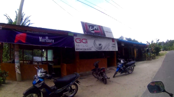 On a scooter around Lake Toba - Sumatra, Samosir Island - my trip around Indonesia