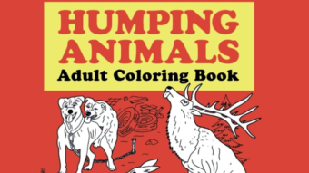 #CrapGotPublished - Humping Animals Adult Coloring Book