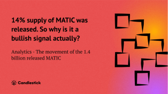 14% supply of MATIC was released. 🧁So why is it a bullish signal actually?