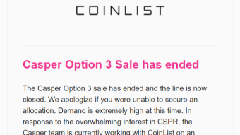 Casper Option 3 Failed. But Option 4 is Coming.