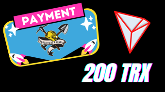Virtual Cloud Mining - 200 TRX Payment 🍰
