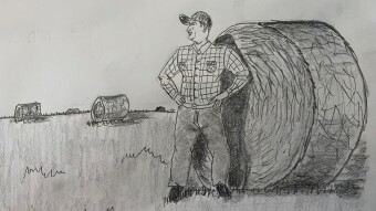 Inktober Day 31: Farm - Last Day of Inktober