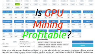 How Profitable is GPU Mining?