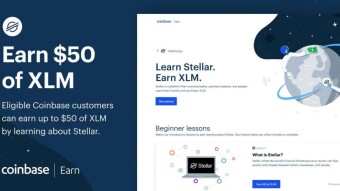 Coinbase -Earn up to $50 worth of XLM on Coinbase.