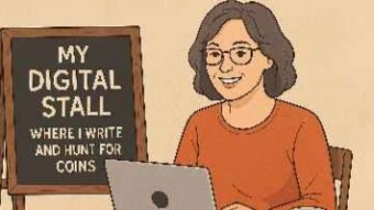 My Digital Stall: Where I Write and Hunt for Coins