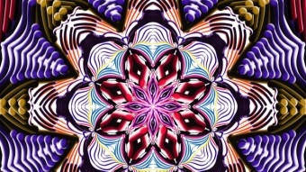 Colorful Mandela "nft art