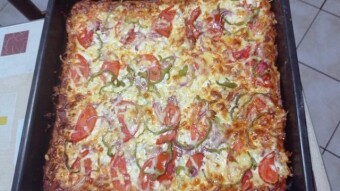 Foodbook #397 pizza time , always homemade