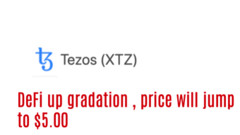 Tezos (XTZ) is upgrading for DeFi