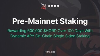 Pre-Mainnet Staking - 600,000 $HORD Reward over 100 Days