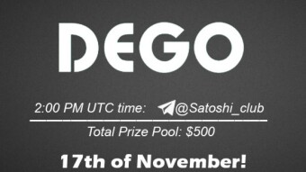 DEGO x Satoshi Club AMA Recap from the 17 of November