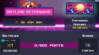 Hotline Retrowave - RollerCoin Mini Event