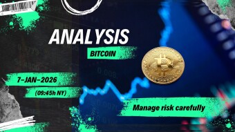 Bitcoin Analysis: Manage risk carefully ... (Jan/7/2026)