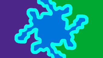 Squiggly Color Art