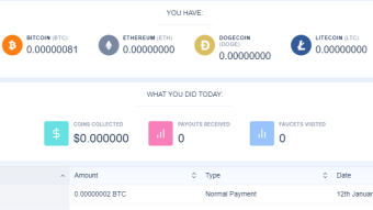 FaucetPay - MICROPAYMENT WALLET AND EARNINGS PLATFORM