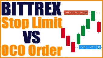 Bittrex Tutorial: Stop Limit And OCO Order Which One Should You Use