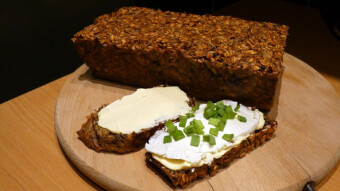 The Bread of Life - Yoghurt bread made of oatmeal, black cumin, pumpkin, sunflower, linseed and prunes