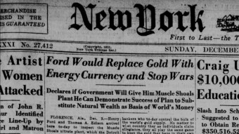 100 Years Ago, Henry Ford Already Theorized an Energy-Based Currency Like Bitcoin.