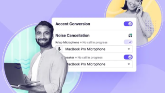 Noise removal software to combine with a transcriptionist