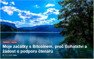 Nový článek v nové rbubrice Bohatství na Hodlerovi.