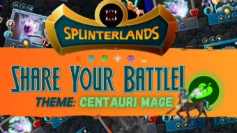 Splinterlands Weekly Challenge: CENTAURI MAGE
