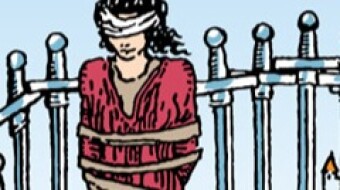 The Moon enters Aries. Faced with so many energies you only have to face yourself to flow and direct your course.The 8 of Swords - 16/01/24