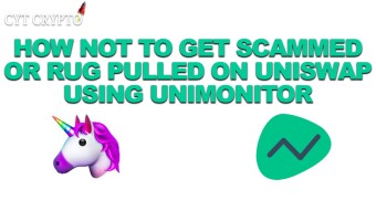 $UNT - How Not To Get Scammed or Rug Pulled on Uniswap Using UniMonitor