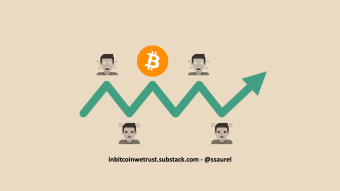On the Ups and Downs of Bitcoin Price