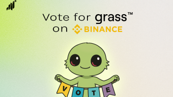 Grass on Solana (SOL), Binance and more