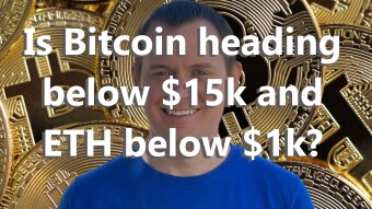 Is Bitcoin heading below $15k and ETH below $1k?