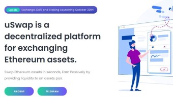 uSwap is a decentralized platform for exchanging Ethereum assets.