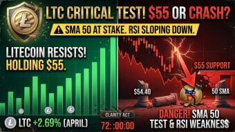 Crypto Security: A Dark April, but Litecoin Holds Firm at $55 Post-Exploit