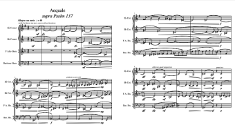 Aequale "supra Psalm 137" [Philip Daniel; 2020]