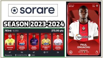 Sorare.com 2023-2024 | 60$+ Week 1 Prize Money!