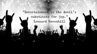 The Devil's Substitute For Joy