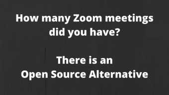 An Open Source alternative to Zoom