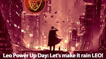 Leo Power Up Day: Let's make it rain LEO!