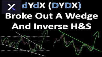dYdX (DYDX) Broke Out A Wedge And Inverse H&S