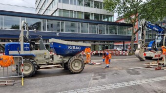 Major Renovation Project on Badenerstrasse and Zypressenstrasse Started
