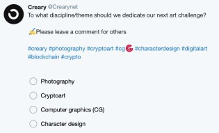 POLL: To what discipline/theme should we dedicate our next art challenge?