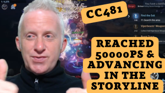 CC481 - MIR4 - Reached 50000PS & Advancing in the Storyline