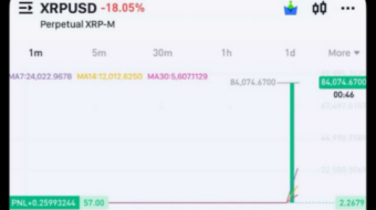 Another XRP Price Glitch?