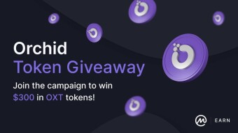 CoinMarketCap Earn Program - Learn and Earn Free Orchid ($OXT)