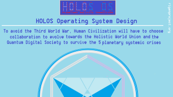 HOLOS Operating System Design: To avoid the Third World War, Human Civilization will have to choose collaboration to evolve towards the Holistic World Union and the Quantum Digital Society to survive the 5 planetary systemic crises