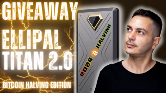 In REGALO un ELLIPAL TITAN 2.0 BITCOIN HALVING EDITION + UnBoxing e Caratteristiche Tecniche